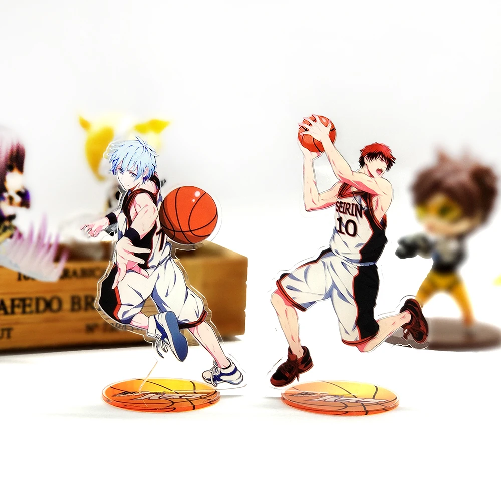 Kuroko no Basuke Kuroko Tetsuya Kagami Taiga фигурка на акриловой подставке модель двусторонняя пластина Держатель Топпер аниме Баскетбол