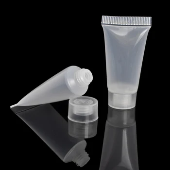 

100 Pieces/Lot 5G Portable Empty Cosmetic Containers For Cream Transparent Travel Shampoo Bottles For Sample