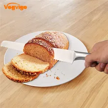 VOGVIGO ножи для разрезания тортов из нержавеющей стали, кухонный нож для хлеба, нож для обжига, нож для кухни, зубчатый нож для фруктов и овощей
