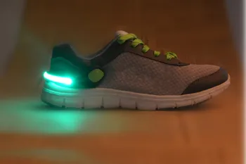 

2pcs Emitting shoes clip Light emitting Shoes warning lights Running warning Light shoes lamps Night running lights equipment