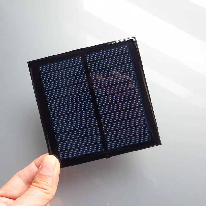 10 шт. 5,5 В 1 Вт мини обжимной инструмент для солнечной панели небольшой солнечной ячеечный модуль DIY солнечной энергии