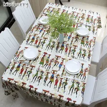 Bohemia Style Table Cloth For Home Women Printed Decoration Used Dinner Nappe Spandex Table Covers Mexican Party Decorations