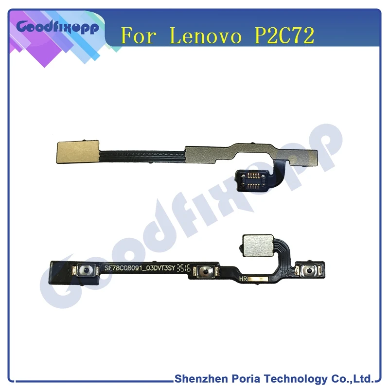 LEN034 Original 100% tested For Lenovo Vibe P2 Power + Volume Flex Cable Ribbon For Lenovo VIBE P2 P2c72 Volume Flex Cable Switch Replacement (3)