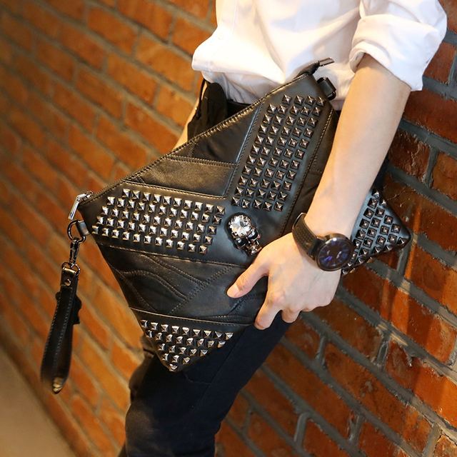 3D SKULL CLUTH HANDBAG IV