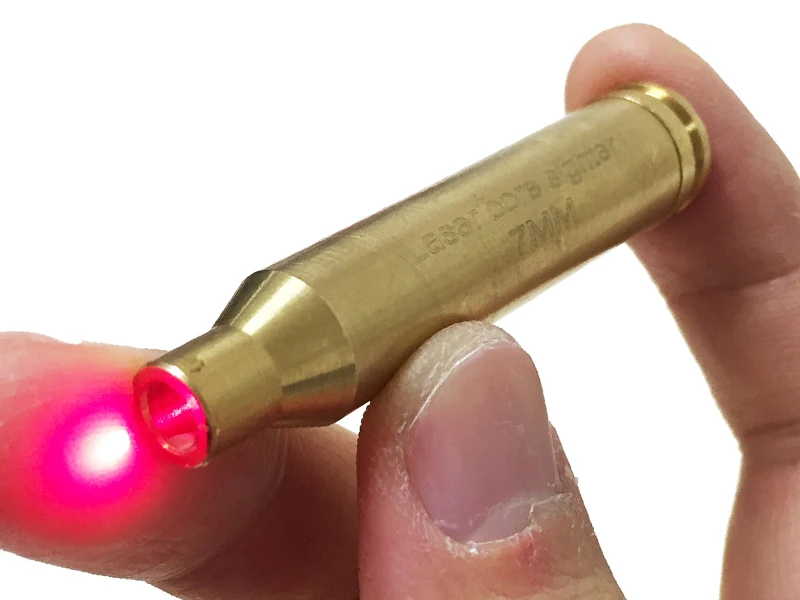 Armiyo Boresight CAL: 7 мм 13,3x63,5 картридж винтовка Диаметр прицел оптический прицел красный лазер принадлежности для охоты без батареи