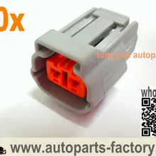 Longyue 10Kit 2-контактный Датчик положения коленчатого вала CPS& Запечатанные фары гнездового разъема комплект гнездо для противотуманной фары