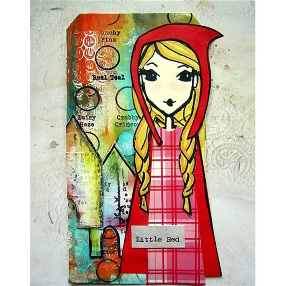 

Eastshape Long Hair Girl Metal Cutting Dies for Scrapbooking New 2019 Die Cuts for Card Making Stitch Craft Dies