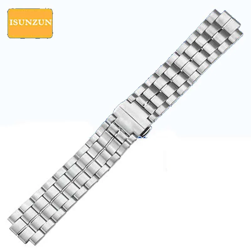 ISUNZUN 22 мм ремешок для часов из нержавеющей стали Tissot 1853 T086 мужской T086407A