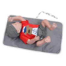 Детский коврик для путешествий портативный коврик для новорожденного матрас складной Водонепроницаемый Многоразовые трусики-подгузники