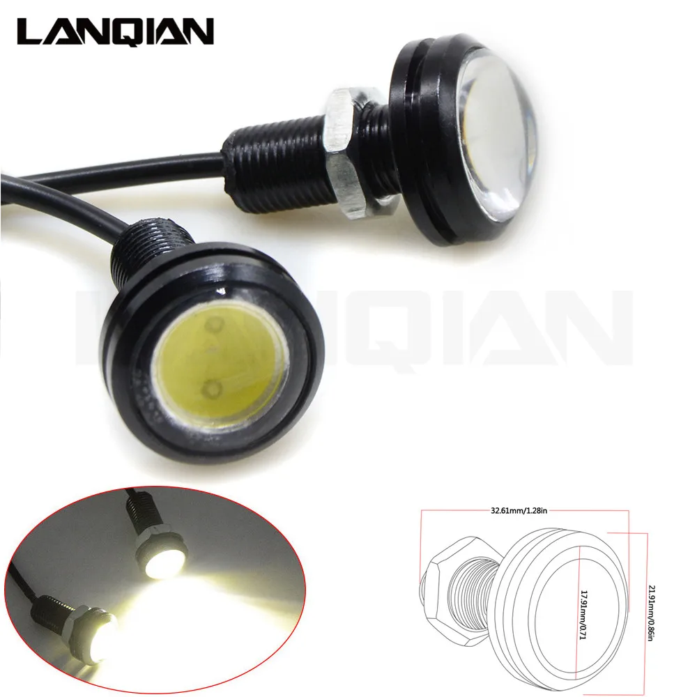 

Motorcycle/Car Eagle Eye LED Strobe Light Lamp Daytime Running Signal Lamps For Honda CRF1000L AFRICA TWIN CBF1000 XRV 750 GROM