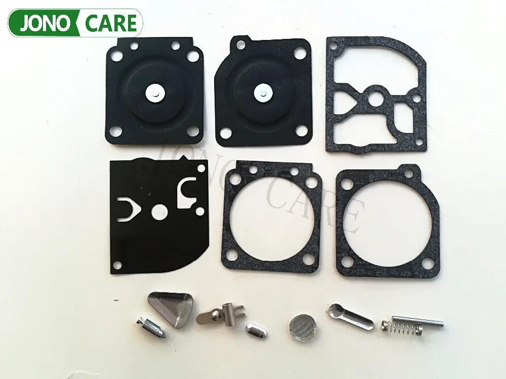 2 sets /lot Carburetor Carb Repair Kit For HUSQVARNA 113LD 123C 123L