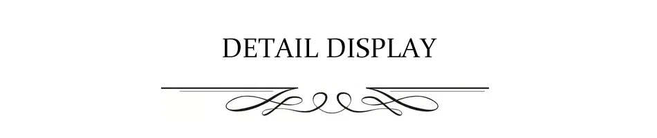 DETAIL DISPLAY