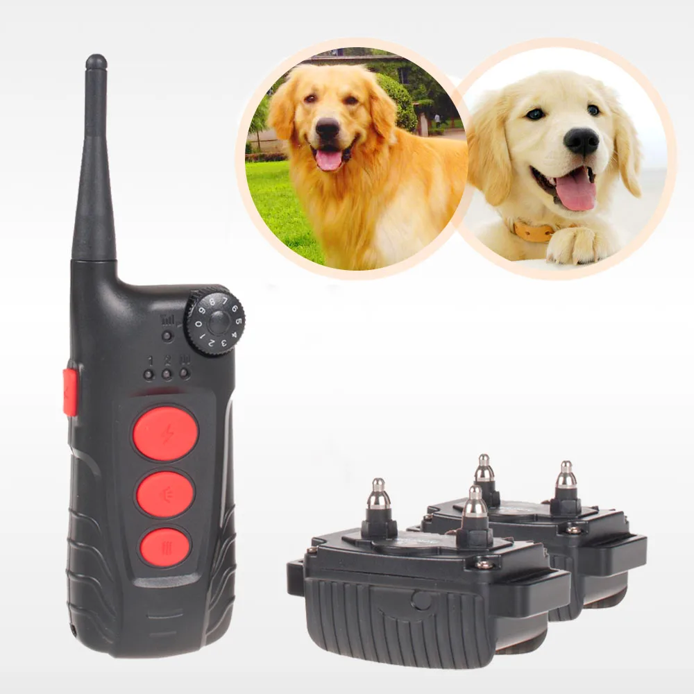 Бесплатная доставка водонепроницаемый перезаряжаемый противоударный ошейник