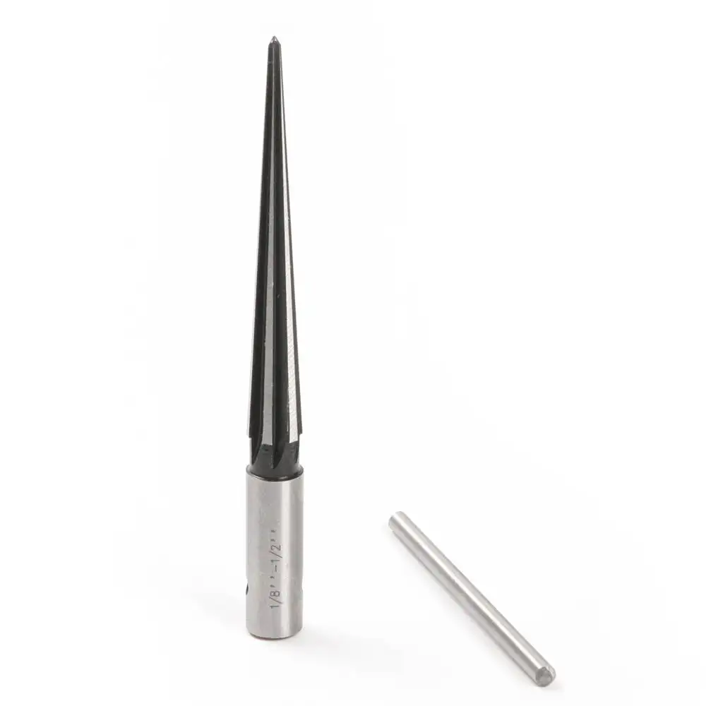 Top Quality 45 Steel 1/8" to 1/2" Diameter Hand Tapered Reamer with