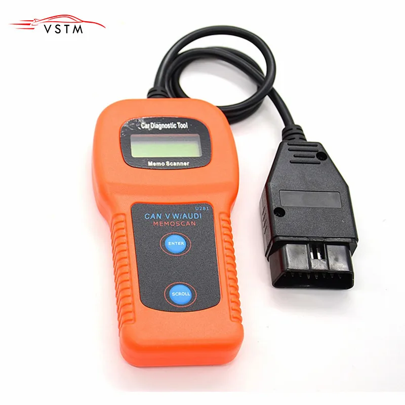 Диагностический сканер OBD II 2 CAN U281 для AUDI VW Passat|Считыватели кодов и сканеры| |