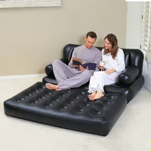 Комбинированный тип двойной складной домашний надувной диван кровать утолщение ленивый пять надувной матрас