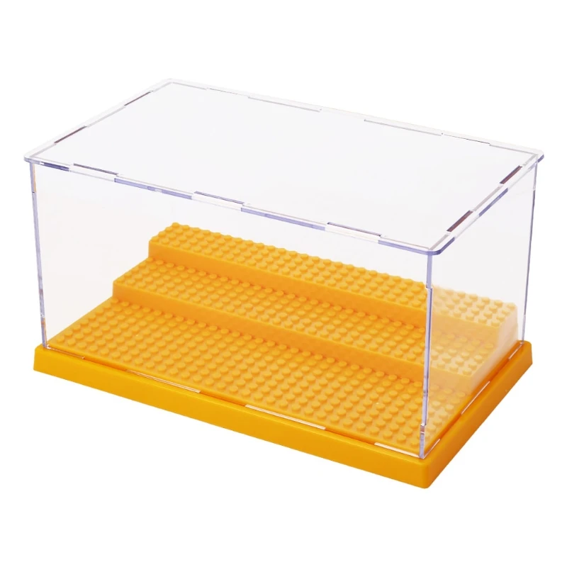Display Case Box Dustproof ShowCase For Blocks Building Blocks Bricks Toy 2