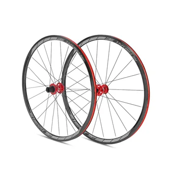

Road Bike 700C Wheelset Disc Brake Sealed Bearing 36mm Thru-axis QR Aluminum Alloy Rim Bicycle Wheels