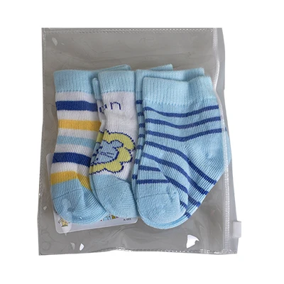 Новое прибытие 3 пары новорожденного Детские носки хлопка Нескользкое Полосатые носки Детские 0-12 месяцев для новорожденных Одежда Аксессуары - Цвет: MP143b