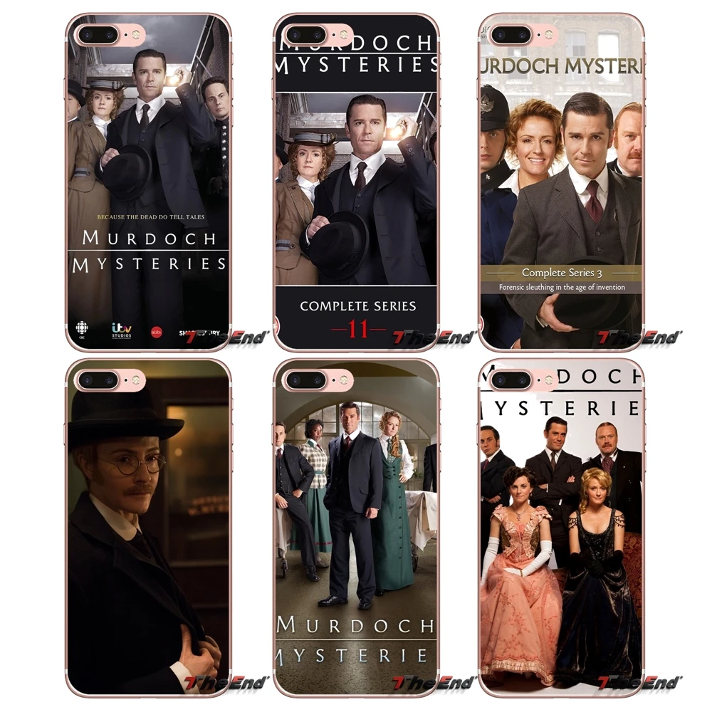 

For Xiaomi Redmi 4 3 3S Pro Mi3 Mi4 Mi4i Mi4C Mi5 Mi5S Mi Max Note 2 3 4 Cover Coque Murdoch Mysteries Season Soft Phone Case