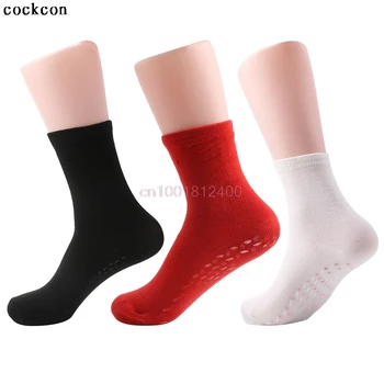 

Women Men Tourmaline Self Heating Socks 4 Colours Help Warm Cold Feet Comfort