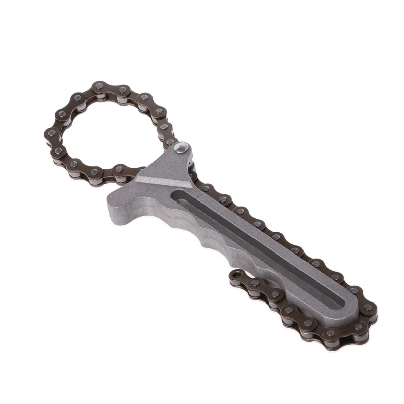 

Free delivery 1PC Adjustable Car Engine Oil Filter Chain Grip Wrench Spanner Remover Tools Plier New Drop shipping