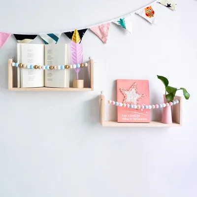 

Creative wood Hanging Board Christmas Nordic Wall hanger Child room decoration Kids photography Home craft DIY