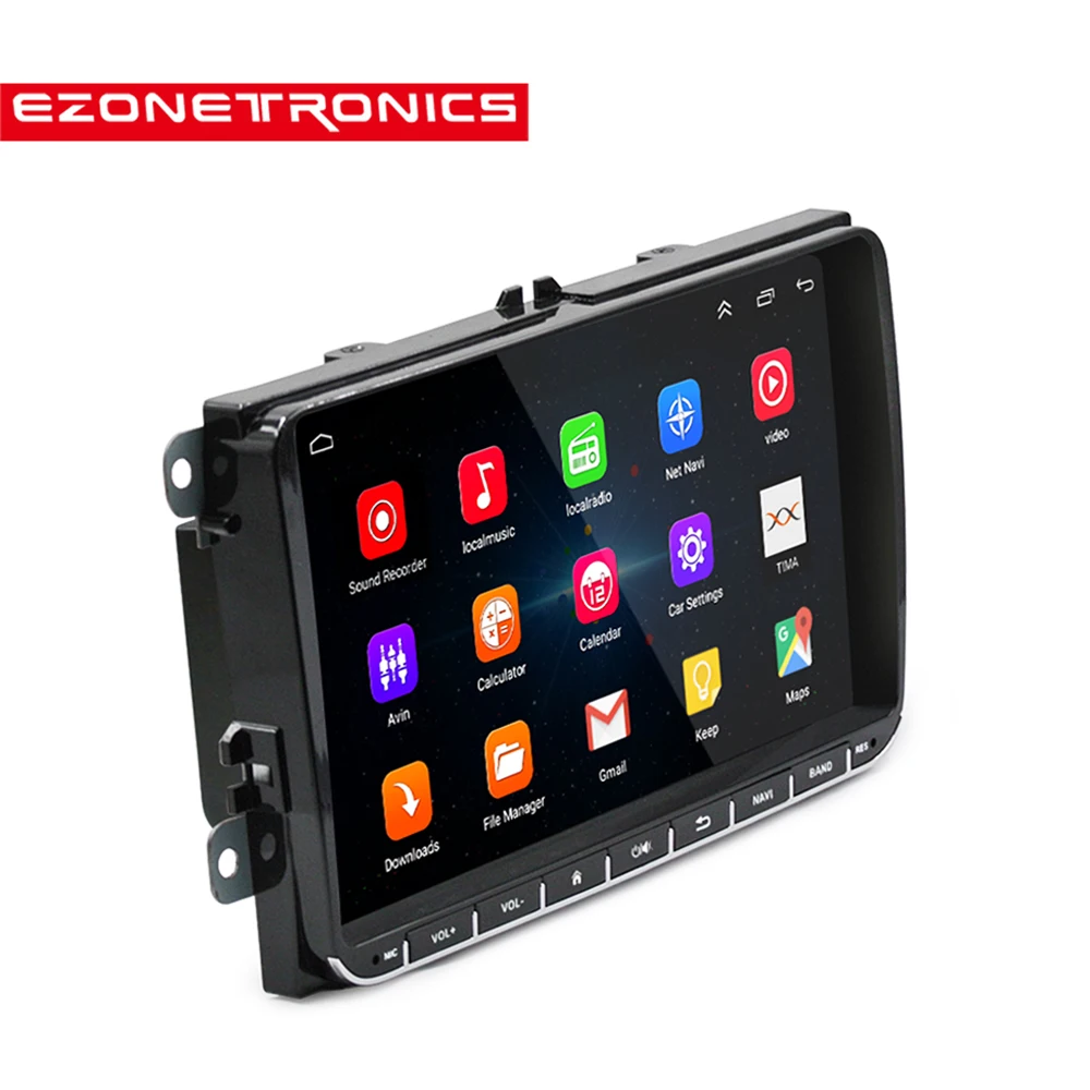 Flash Deal Android 6.0 2din auto GPS Navigatie Bluetooth For VW Golf5 6 Polo Jetta Passat Tiguan WiFi Multi-Media 9 inch auto radio Speler 2