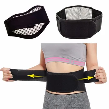 

Beauty Double Banded Adjustable Tourmaline Self-heating Magnetic Therapy Toiletry Kits Lumbar Support Back Waist Brace