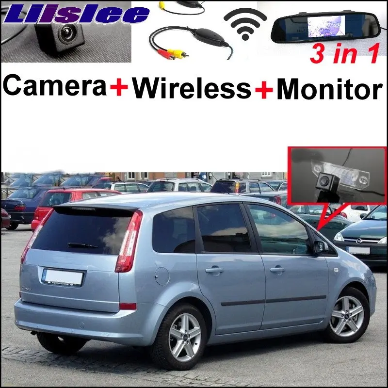 

Liislee Special Rear View Camera + Wireless Receiver + Mirror Monitor EASY Parking System For Ford C-Max C Max CMax 2003~2011