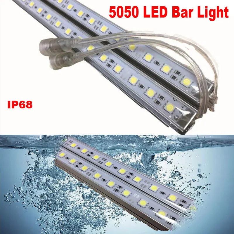 Led Outdoor Lamp Waterproof Ip68 Light Bar 5050 12v 1cm 72leds Waterproof Ip68 Led Light Bar 5050 12v