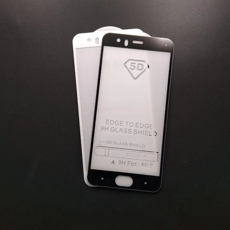 RONICAN 5D полное покрытие закаленное стекло для Xiaomi Mi6 9H 0 26 мм изогнутые края