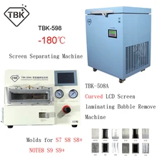 TBK-598-180 ЖК изогнутый сенсорный экран морозильная разделительная машина TBK-508A вакуумное ламинирование пузырьков для ipad samsung
