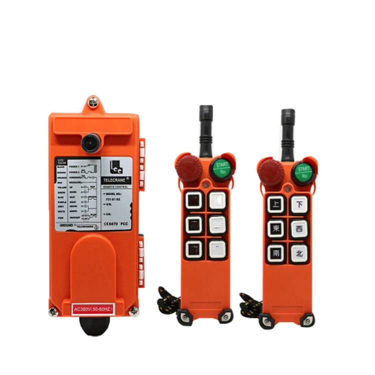

F21-E1 for hoist crane 2 transmitter and 1 receiver industrial wireless redio remote control switch switches
