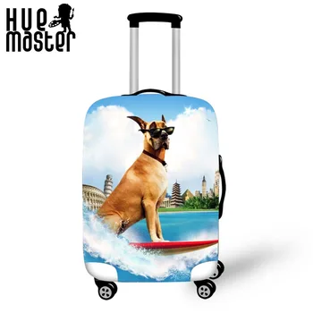 

traveler accessories waterproof high quality travel suitcase covers dog exterior design scratchproof travel suitcase covers case