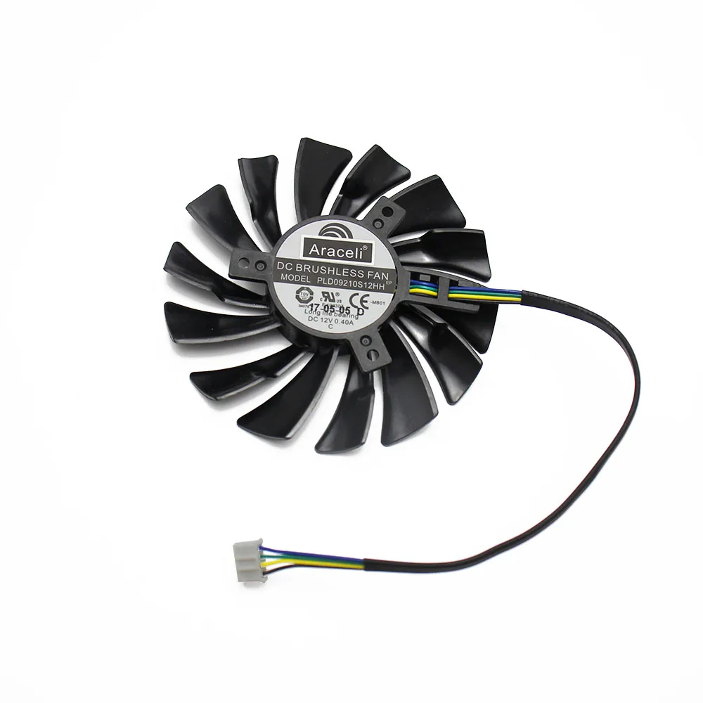 PLD09210S12HH 12V 0.40A 4Pin 87mm GTX1060 Mini For MSI GTX 1060 AERO ITX Graphics Card Cooler Cooling Fan