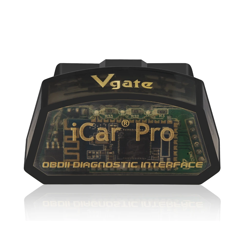 Vgate icar pro OBD2 ELM327 Bluetooth Автомобильный диагностический OBD OBD2 сканер elm 327 OBDII считыватель кодов odb2 диагностический адаптер Лидер продаж