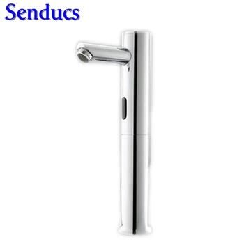 

Top body automatic sensor bathroom faucet of hot and cold inductive basin tap free shipping automatic bathroom sensor faucet