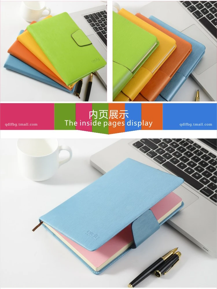 Fashin кожаный блокнот высокого класса японский и корейский A6 notebook business notebook портативный дневник могут быть выполнены по индивидуальному заказу логотип