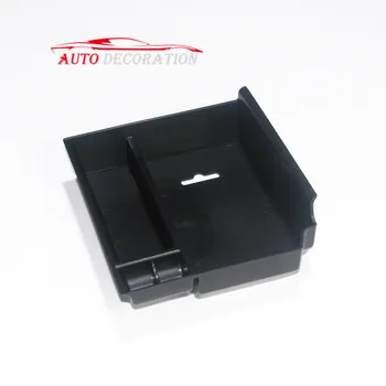 

For Left Hand Drive! For Jaguar XJ 2010-2016 Black Interior Car Styling Armrest Storage Box Organizer Container Holder with mat