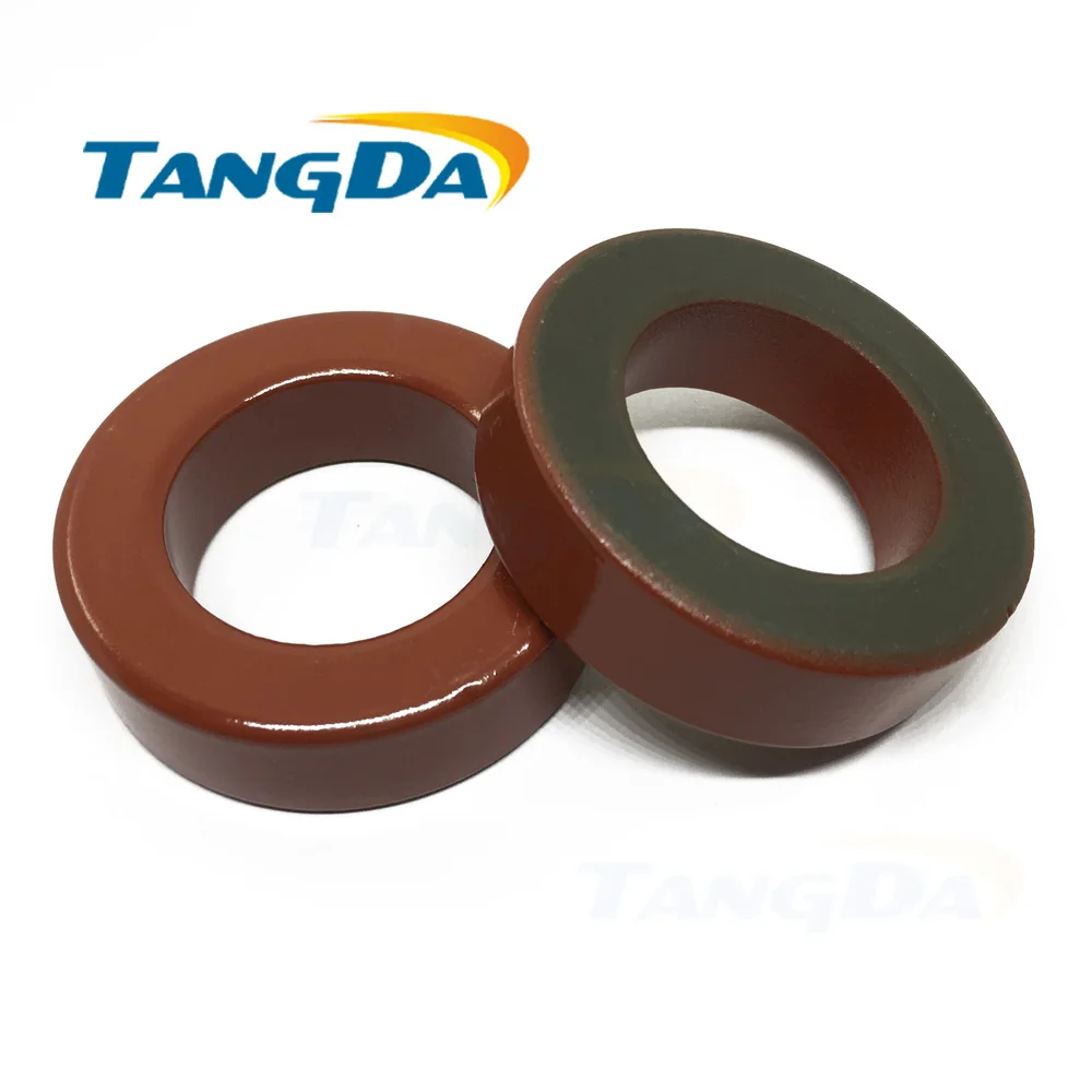 Núcleos do pó do Ferro de Tangda Núcleo do Toróide da Ferrite do Ferro Reveste o Cinza ht 51*31*14.5mm 12nh – n2 10uo Que Vermelho ag T200 T200-2 od * id