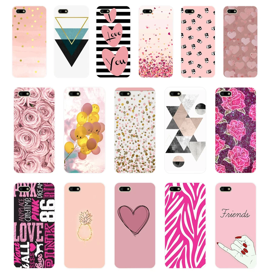 

e Silicone case For Huawei Honor 7A Case 5.45" inch Soft Phone Case Huawei Honor 7A 7 A DUA-L22 Russian Back Cover Coque bumper