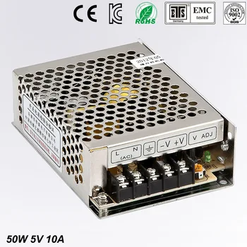 

5V 10A MS-50-5 MINI led driver, mini switching power supply,min power switch,mini size smps with overload protection