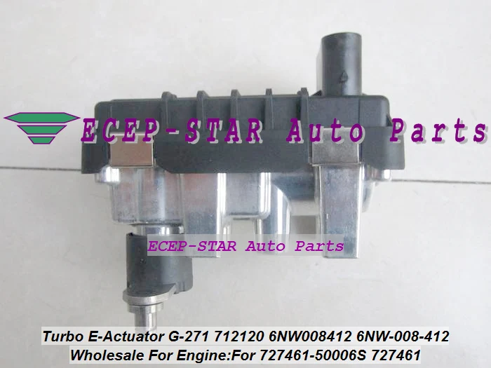 Turbo Electronic Actuator Electric BOOST Actuator G-271 G271 712120 6NW008412 6NW-008-412 6NW 008 412 For 727461-50006S 727461 (2)
