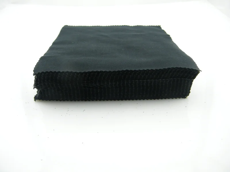 Черный Цвет 14,5x15,5 см из черной микрофибры Ткань для протирки солнцезащитных очков для чтения тряпочка для чистки очков для Футляр для очков очки