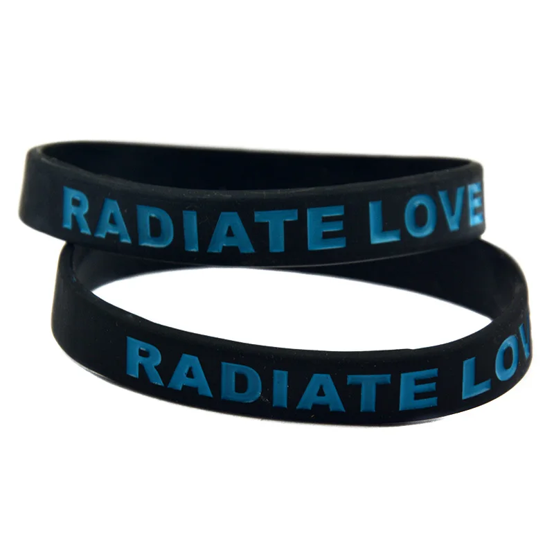 Силиконовый браслет Miley Cyrus Radiate Love для музыкальных фанатов 1 шт.|Браслеты с
