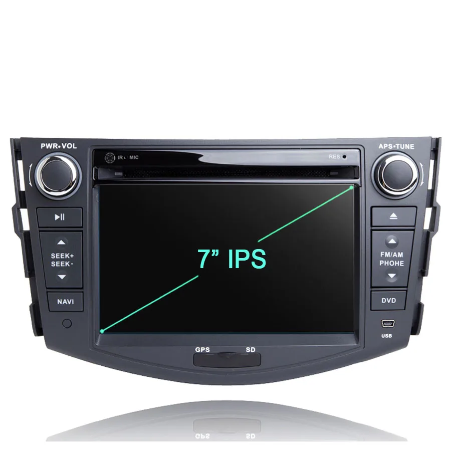 Top 7" IPS 2 din Android 9.0 Car DVD player 8 Core 64GB ROM 4GB RAM GDS autoradio Bluetooth 4.0 For Toyota RAV4 RAV 4 2006 - 2012 3