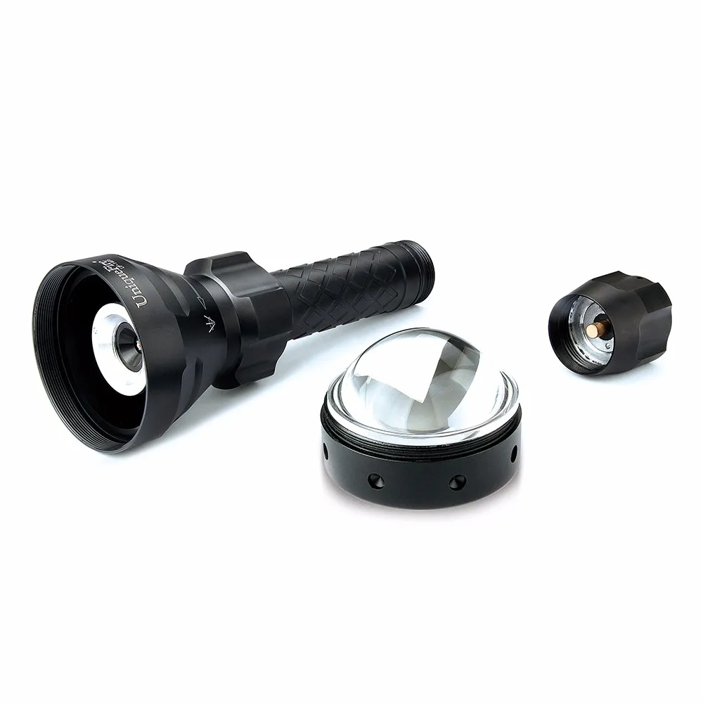 UniqueFire 1405 Powerful Flashlight Cree XML2 Rechargeable LED Strong Torch Outdoor Activities Waterproof + Rat Tail 5
