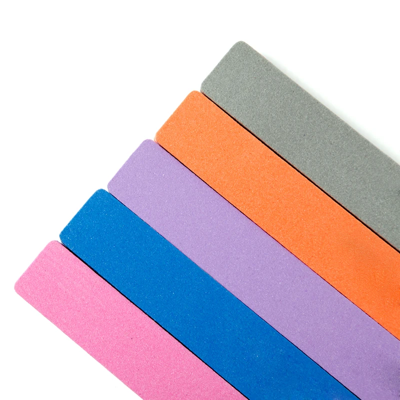

ROSALIND Nail File Buffer Sanding Washable Manicure Tool Nail Art Polish Sandpaper Strip Bar Set Polishing File Tool
