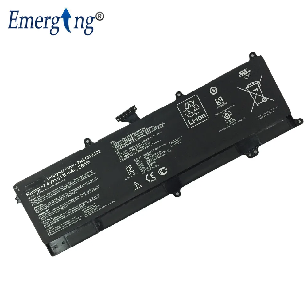 Original 7.4V 38Wh New Laptop Battery for ASUS VivoBook S200 S200E X202 X202E X201 X201E series S200E-CT209H Original 7.4V 38Wh New Laptop Battery for ASUS VivoBook S200 S200E X202 X202E X201 X201E series S200E-CT209H